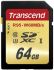 Transcend Ultimate SDXC SD-Karte 64 GB Class 10, UHS-1 U3, MLC