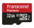 Transcend 32 GB MicroSDHC Micro SD Card, Class 10, UHS-1 U1