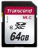 Tarjeta SD Transcend SDXC Sí 64 GB MLC -25 → +85°C