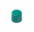 NKK Switches Green Push Button Cap for Use with DB Series, EB Series, M2B Series, MB20 Series, MB25 Series, 10 (Dia.) x