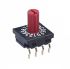 NKK Switches, 16 Position, Hexadecimal Rotary Switch, 100 mA, Solder