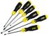 Stanley 0-65-007 Parallel; Phillips; Slotted Screwdriver Set, 6-Piece