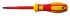 RS PRO Phillips Insulated Screwdriver, PH2 Tip, 100 mm Blade, VDE/1000V, 210 mm Overall