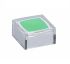 NKK Switches Clear, Green Tactile Switch Cap for JB Series Tactile Switches, AT4060JF