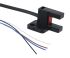 Fotoelektrický snímač, řada: PM-45 6 mm Infračervený rozvětvený Kabel 1 m, výstup: NPN Jednocestný IP64