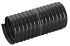 Merlett Plastics PVC 10m Long Black Flexible Ducting Reinforced, 32mm Bend Radius , Applications Air, Chips, Dust, Gas