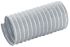 Merlett Plastics rugalmas csővezetékek PET, PVC Szürke, hossz: 12m, belső Ø: 203mm, külső Ø: 207mm, megerősített,