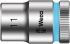 Wera 3/8 in Drive 11mm Standard Socket, 6 point, 29 mm Overall Length