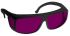 Gafas acentuadoras de luz láser Global Laser, color de lente Púrpura