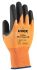 Uvex Unidur 6649 foam OR Orange HPPE Cut Resistant Work Gloves, Size 9, Large, Nitrile Foam Coating