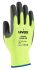 Uvex Unidur 6659 GR Green Polyurethane Coated Elastane, Glass Polyamide, HPPE Work Gloves, Size 8, Medium, 2 Gloves