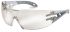 Uvex PHEOS Anti-Mist UV Safety Glasses, Silver Polycarbonate Lens, Vented