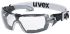 Uvex PHEOS Guard Schutzbrille Linse Klar, kratzfest,  mit UV-Schutz
