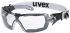 Uvex PHEOS Guard S Anti-Mist UV Safety Glasses, Clear Polycarbonate Lens, Vented