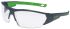 Uvex i-Works Schutzbrille Linse Klar, kratzfest,  mit UV-Schutz