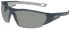 Uvex i-Works Anti-Mist UV Safety Glasses, Grey Polycarbonate Lens