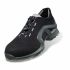 Uvex 防滑防静电运动劳保鞋, 综合包头, 黑色，灰色, 男女通用, 合成革鞋面, 欧码46, 8511846