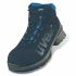 Uvex 1-8532 Unisex Sicherheitsstiefel Blau, mit Zehen-Schutzkappe EN20345 S1, ESD-sicher, Größe 39 / UK 6