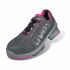 Zapatillas de seguridad para mujer Uvex de color Gris/Rosa, talla 37, S1 SRC