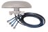 Huber+Suhner 1399.59.0005 Dome WiFi Antenna with SMA Connector, 4G (LTE), WiFi (Dual Band)