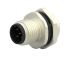 TE Connectivity Circular Connector, 5 Contacts, Front Mount, M12 Connector, Plug, Male, IP67, M12 Series