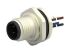 TE Connectivity Straight Male 3 way M12 to Unterminated Sensor Actuator Cable, 200mm