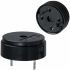 TDK 60dB PCB Mount High External Piezo Buzzer, 17 (Dia.) x 4.6mm, 3V ac Min, 30V ac Max