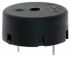 TDK 70dB PCB Mount Low External Piezo Buzzer, 17 (Dia.) x 8mm, 3V ac Min, 30V ac Max