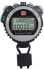 RS PRO Black Digital Pocket Stopwatch 9 h 59 min 59.99 s, With RS Calibration