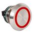 Allen Bradley 红色圆形带灯按钮, 面板安装, Φ22mm面板开孔, 单刀单掷, 800K-22FMR24X01