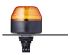 AUER Signal IBL Amber LED Multiple Effect Beacon, 24 V ac/dc, Panel Mount, IP65