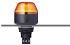 Sygnalizator Pomarańczowy 24 V AC/DC Migające, stałe LED AUER Signal Montaż panelowy 0.037A