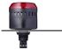 Kombineret Signal/summer-kombination og Brummer lydgiver, Blinkende, Konstant lysende, Rød linse, LED lys, 103/ 1 m,