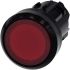 Siemens SIRIUS ACT Series Red Latching Push Button, 22mm Cutout, IP66, IP67, IP69K