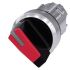 Siemens SIRIUS ACT Series 2 Position Selector Switch Head, 22mm Cutout, Red Handle