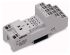 Wago Relay Socket for use with Relay 6 Pin, DIN Rail, Screw Fitting, 250V ac