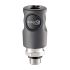 PREVOST Composite Body Male Safety Quick Connect Coupling, G 1/4 Male Threaded