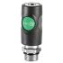 PREVOST Composite Body Male Safety Quick Connect Coupling, G 1/2 Male Threaded