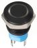 APEM Push Button Switch, Momentary, Panel Mount, 19.2mm Cutout, DPDT, 30V dc, IP67