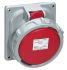 Legrand IP67 Red Panel Mount 3P + N + E Industrial Power Socket, Rated At 125A, 415 V