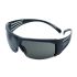 3M SecureFit 600 Anti-Mist UV Safety Glasses, Grey Polycarbonate Lens