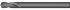 Dormer A123 Series HSS Twist Drill Bit, 4.1mm Diameter, 55 mm Overall