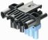 Wieland GST18i6 Series T-Distributor, 6-Pole, Cable Mount, 20A, IP20