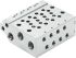 Festo VABM series 8 station G 1/8 Manifold Base for use with VUVG-B Series Sub-Base Valves