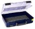 Caja organizadora Raaco de 1 compartimento de Polipropileno Azul, 337mm x 278mm x 83mm