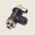 Legris 7880 Series Tube Fitting, 6mm Tube Inlet Port x G 1/8 Male Outlet Port