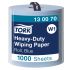Tork Dry Cloths for Cleaning Staff, Floor or Wall Stand Dispenser, Hand, Mopping Up Liquid, Multi-Purpose, Single-Hand