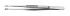RS PRO 145 mm, Stainless Steel, Grooved; Cylindrical, Tweezers