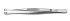 RS PRO 120 mm, Stainless Steel, Grooved; Cylindrical, Tweezers