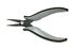 RS PRO Long Nose Pliers, 145 mm Overall, Straight Tip, 20mm Jaw, ESD